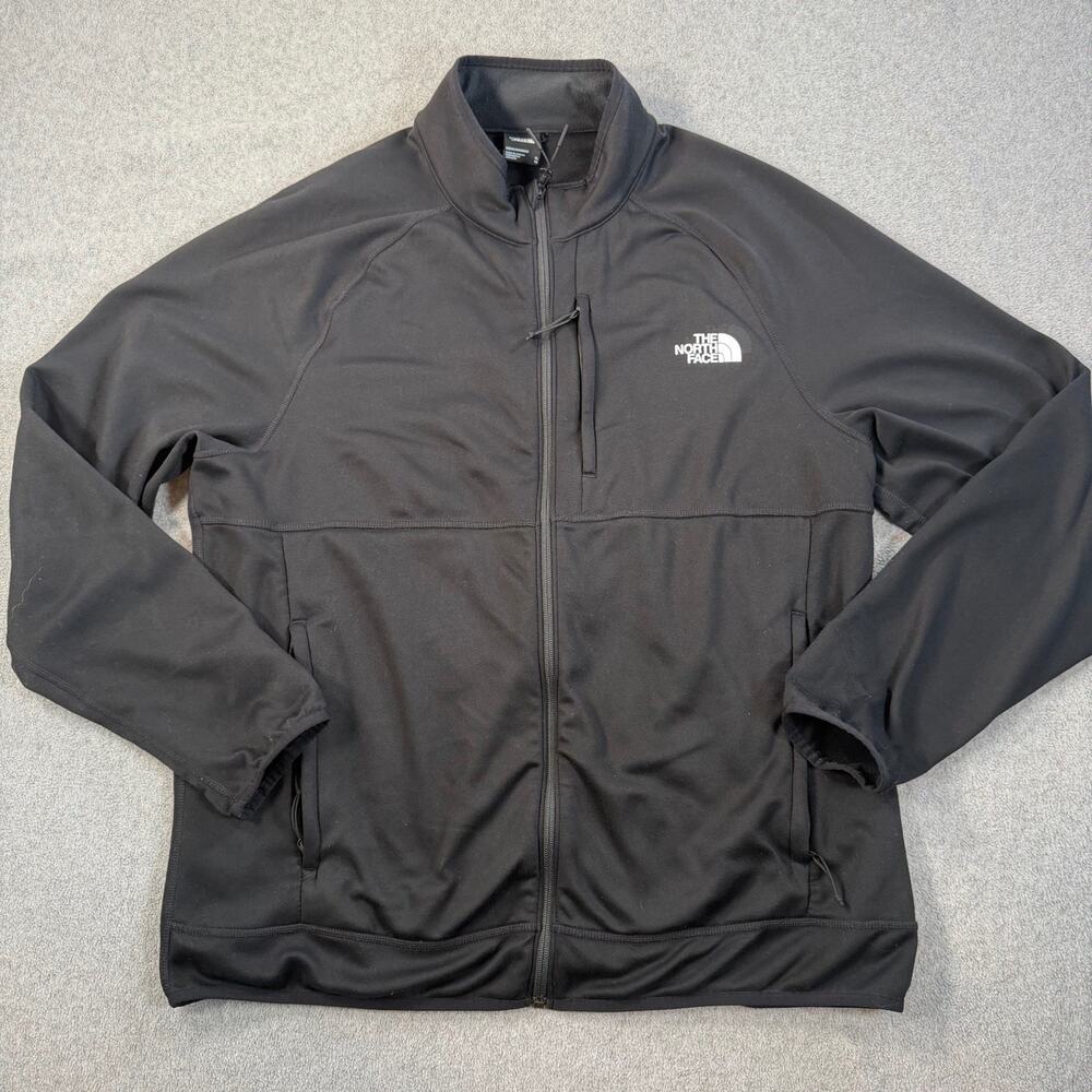 The North Face Men's XL Black Full Zip Activewear Jacket Performance Fleece